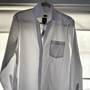 NWT crisp white Oxford